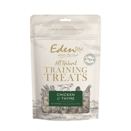 Eden Dog Treats: Training Treats Chicken & Thyme 80g