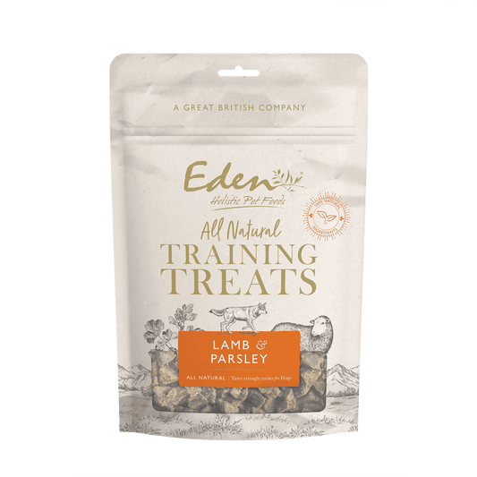 Eden Dog Treats: Training Treats Lamb & Parsley 80g
