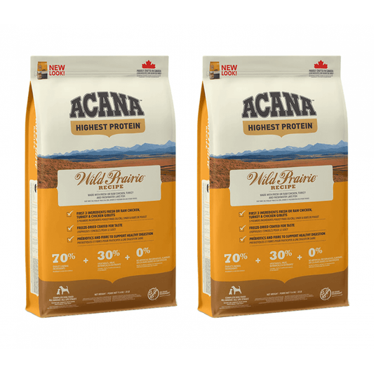ACANA Dog Food: Wild Prairie 2x11.4kg