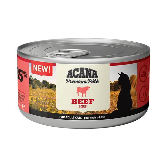 ACANA Wet Cat Food: Adult Beef Pate 85g