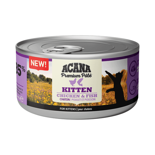 ACANA Wet Cat Food: Kitten Chicken & Fish Pate 85g