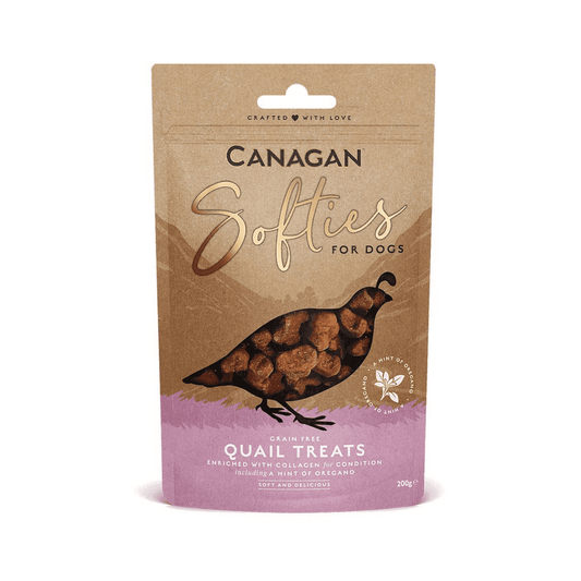 Canagan Dog Treats: Softies Quail 200g