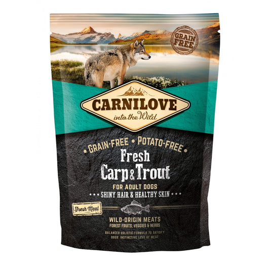 Carnilove Dog Food: Adult Fresh Carp & Trout