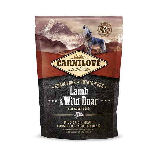 Carnilove Dog Food: Adult Lamb & Wild Boar