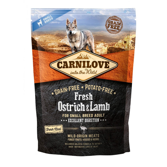 Carnilove Dog Food: Adult Small Breed Fresh Ostrich & Lamb