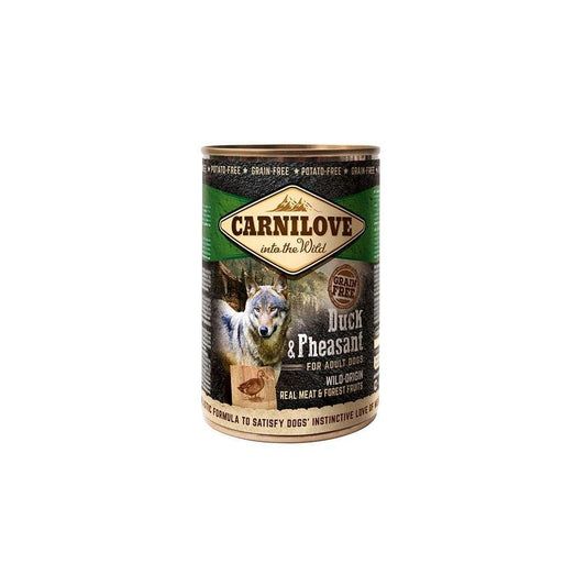 Carnilove Wet Dog Food: Tins Adult Duck & Pheasant 6x400g
