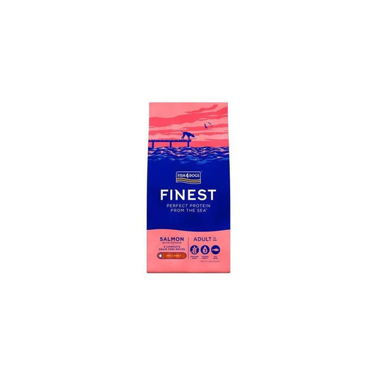 Fish4Dogs Dog Food: Adult Finest Salmon Large Kibble