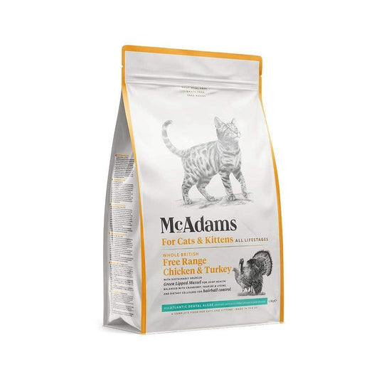 McAdams Cat Food: Free Range Chicken & Turkey