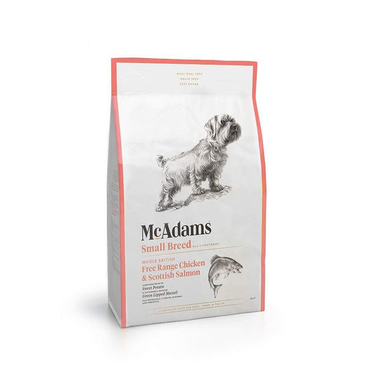 McAdams Dog Food: Adult Small Breed Free Range Chicken & Salmon