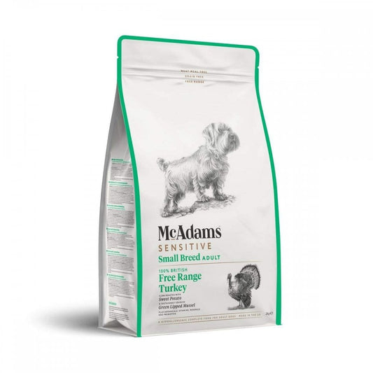 McAdams Dog Food: Adult Small Breed Free-Range Turkey
