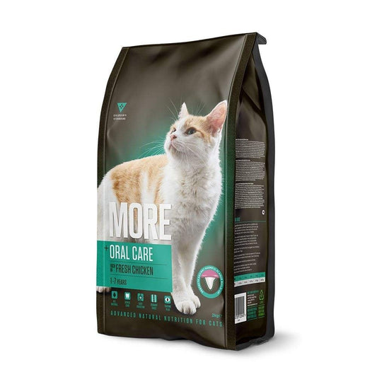 MORE Dry Cat Food: +Oral Care Chicken 2kg