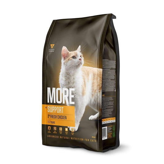 MORE Dry Cat Food: +Support Chicken 2kg
