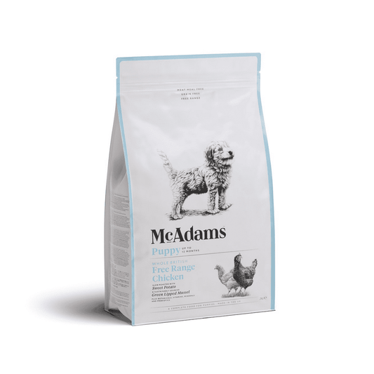 McAdams Dog Food: Puppy Free Range Chicken