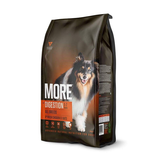 MORE Dog Food: +Digestion All Breeds Chicken 12kg
