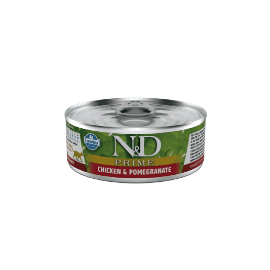 Natural & Delicious Wet Cat Food: Adult Chicken & Pomegranate 70g
