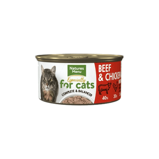 Natures Menu Wet Cat Food: Adult Beef & Chicken 85g