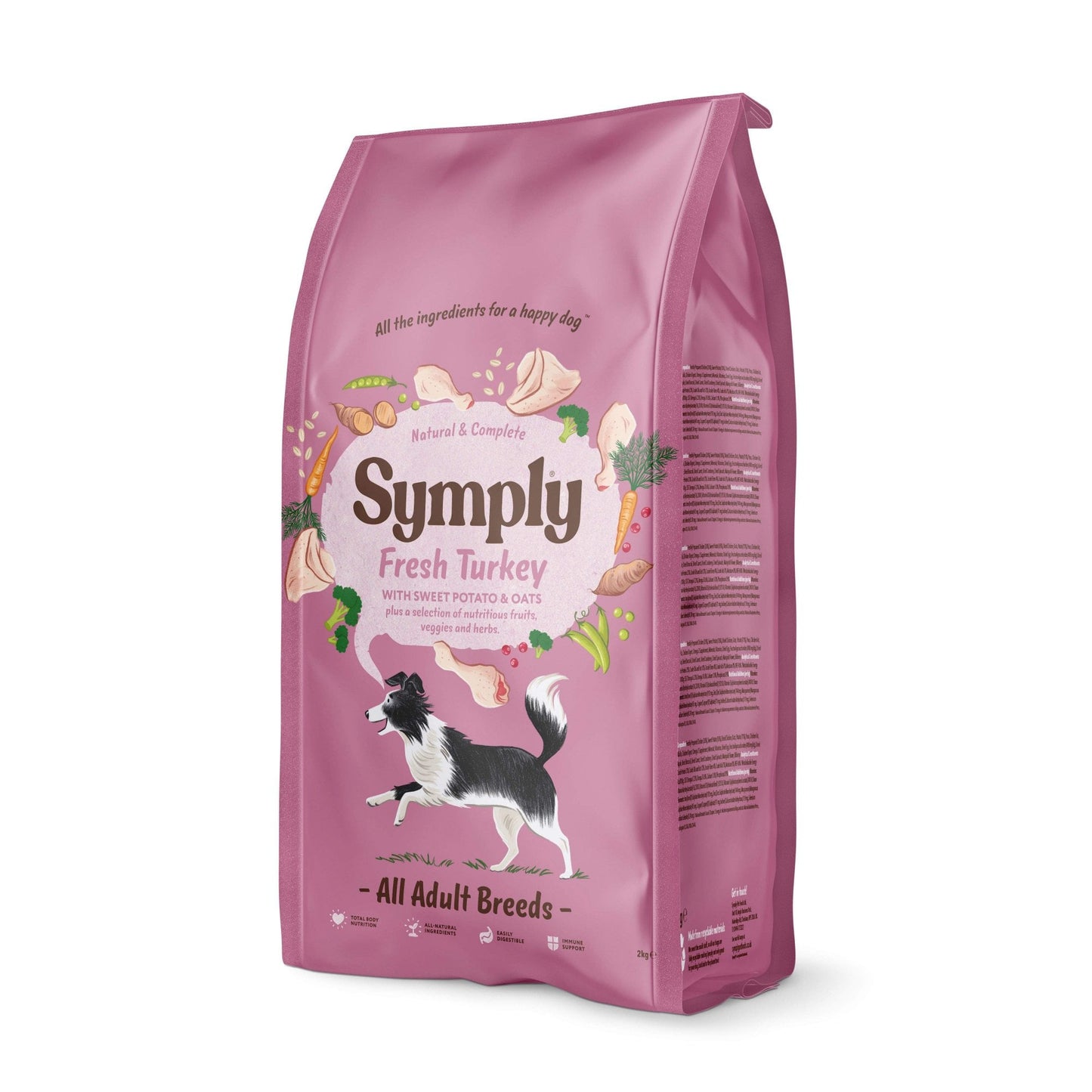 Symply Dog Food: Adult Fresh Turkey & Potato