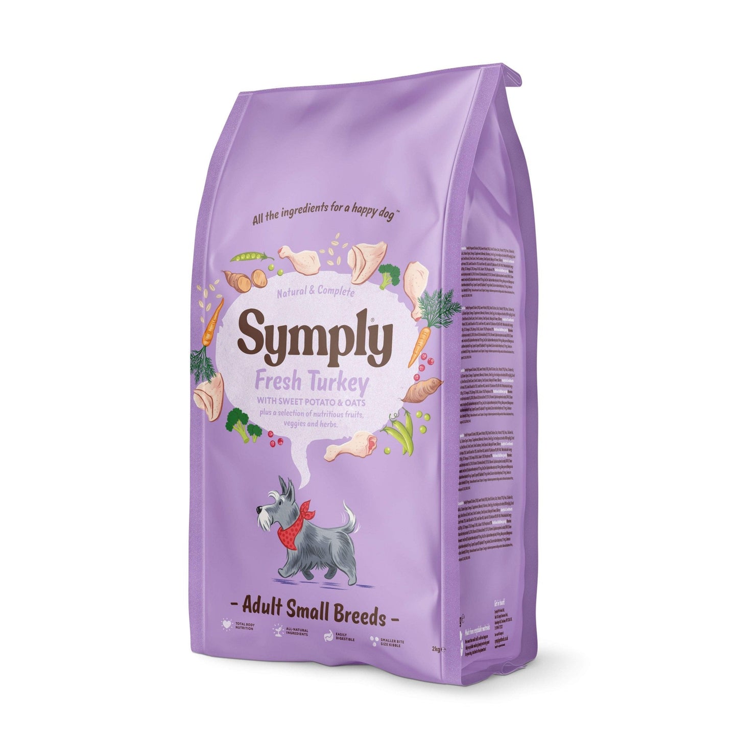 Symply Dog Food: Adult Small Breed Turkey & Potato
