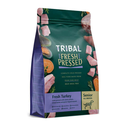Tribal Dog Food: Senior Cold Pressed Fresh Turkey