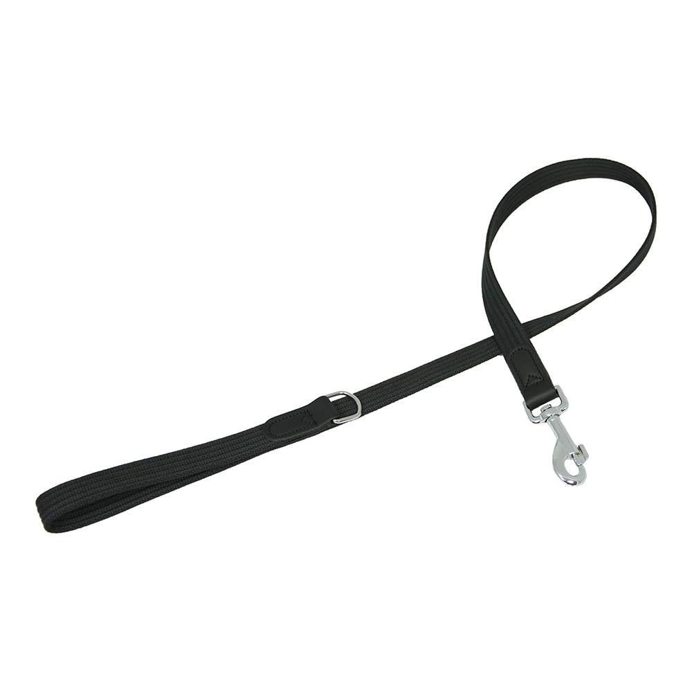 Earthbound Cotton Lead Black Large (100cm x 25mm)