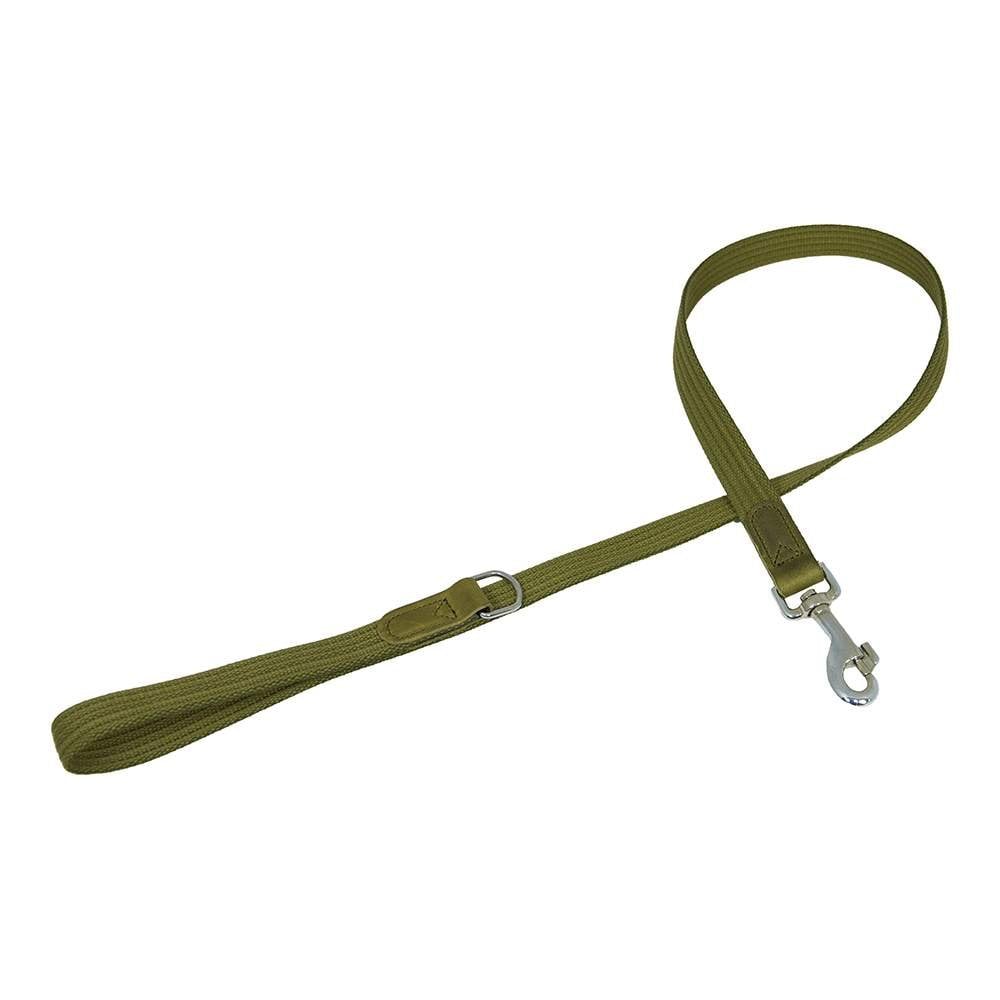 Earthbound Cotton Lead Green Large (100cm x 25mm)