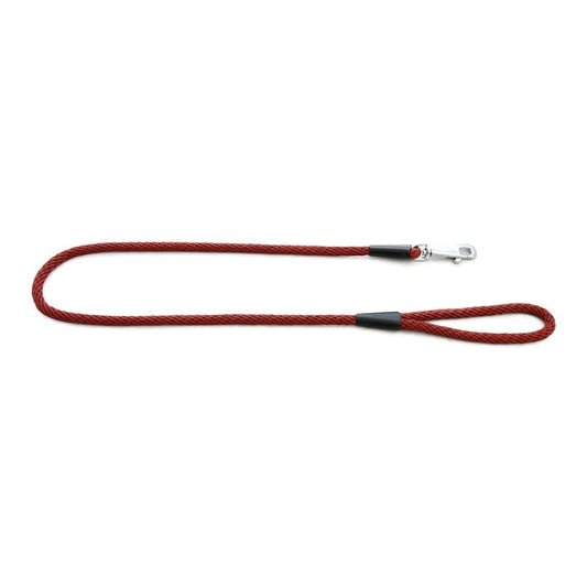 Earthbound Rope Lead Burgundy
