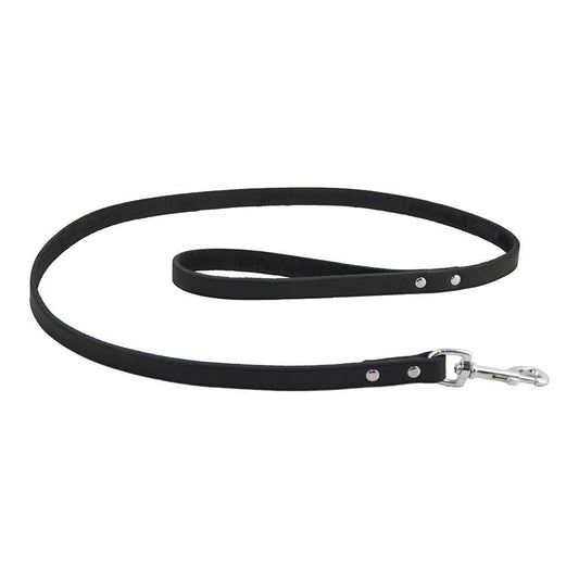Earthbound Soft Country Leather Lead Black