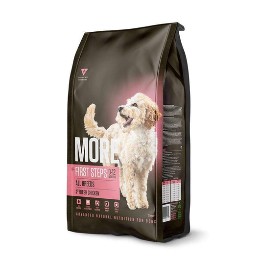 MORE Dog Food: +First Steps All Breeds Chicken 12kg