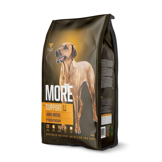 MORE Dog Food: +Support Large Breed Chicken 12kg