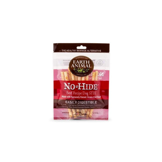 Earth Animal No Hide Beef Stix 10pk