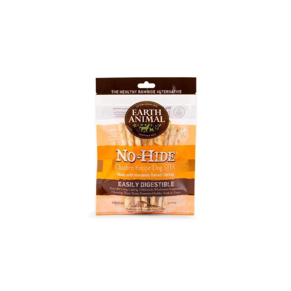 Earth Animal No Hide Chicken Stix 10pk