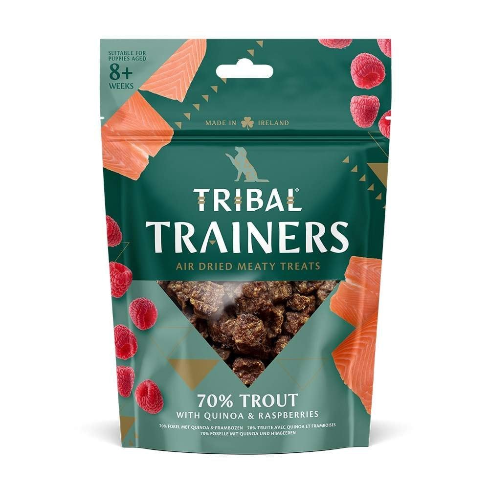 Tribal Dog Treats: Trainers Trout & Raspberry 80g