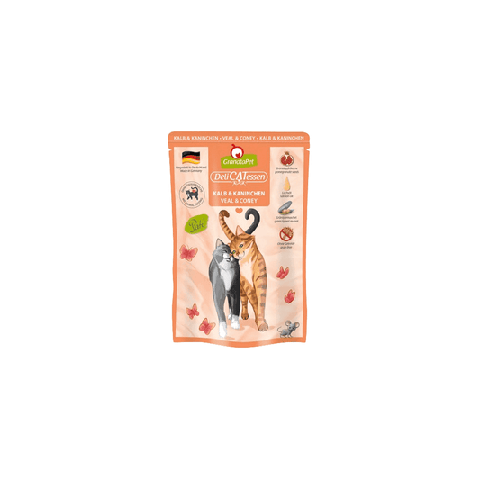 Granatapet Wet Cat Food: DeliCATessen Veal & Coney 85g