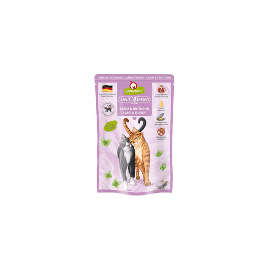 Granatapet Wet Cat Food: DeliCATessen Lamb & Turkey 85g