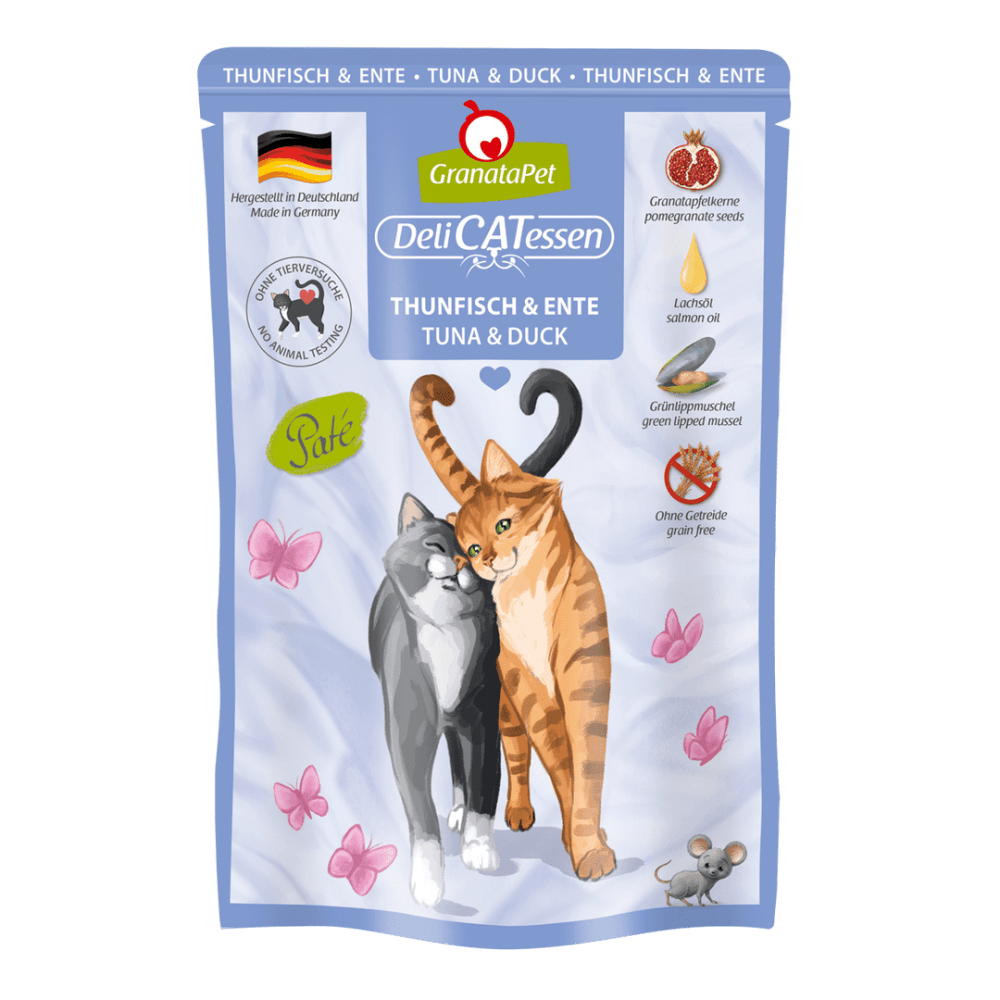 Granatapet Wet Cat Food: DeliCATessen Tuna & Duck 85g