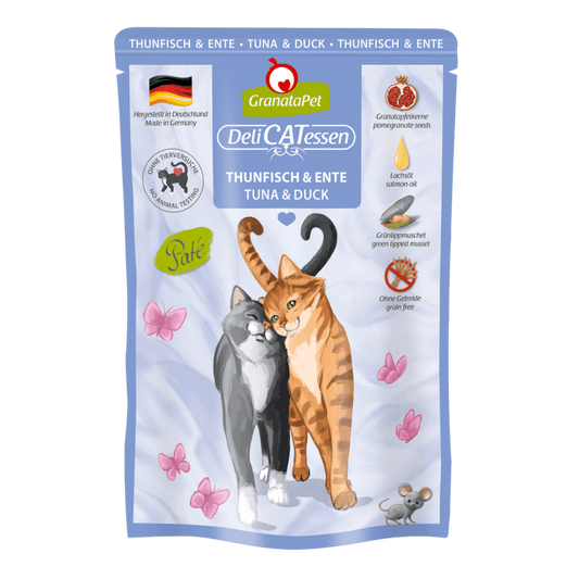 Granatapet Wet Cat Food: DeliCATessen Tuna & Duck 85g