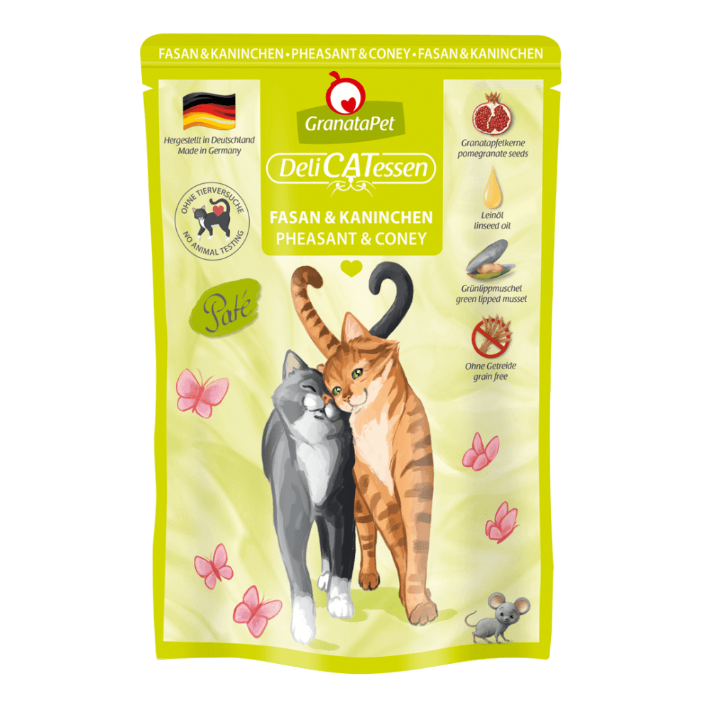 Granatapet Wet Cat Food: DeliCATessen Pheasant & Coney 85g