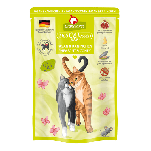 Granatapet Wet Cat Food: DeliCATessen Pheasant & Coney 85g