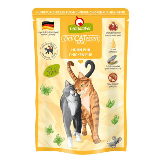 Granatapet Wet Cat Food: DeliCATessen Chicken PUR 85g