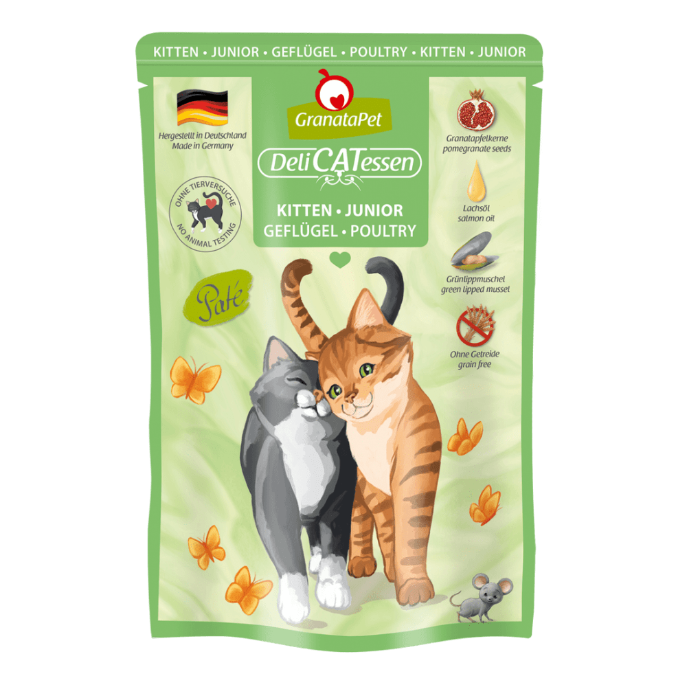 Granatapet Wet Cat Food: DeliCATessen Kitten Poultry 85g