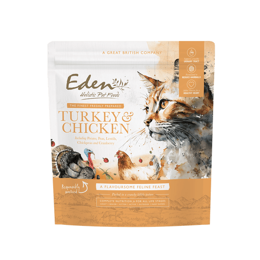 Eden Cat Food: All Lifestages Turkey & Chicken 1.5kg