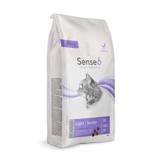Sense6 Cat Food: Senior/ Light Chicken 2kg