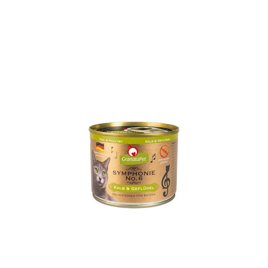 Granatapet Wet Cat Food: Symphonie Veal & Poultry 200g