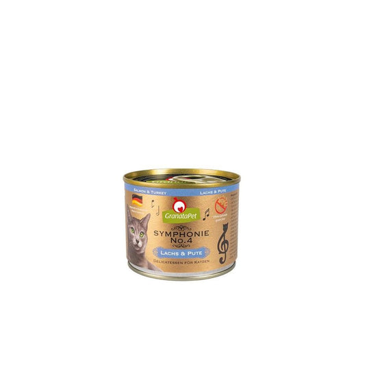 Granatapet Wet Cat Food: Symphonie Salmon & Turkey 200g