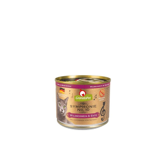 Granatapet Wet Cat Food: Symphonie Wild Boar & Duck 200g