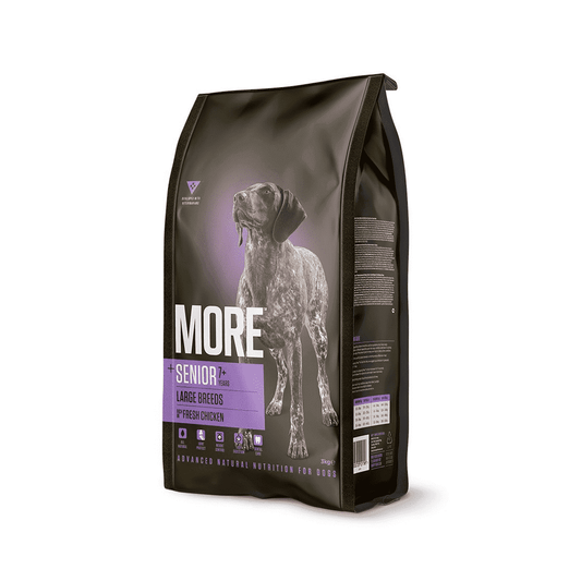 MORE Dog Food: +Senior Large Breed Chicken 12kg
