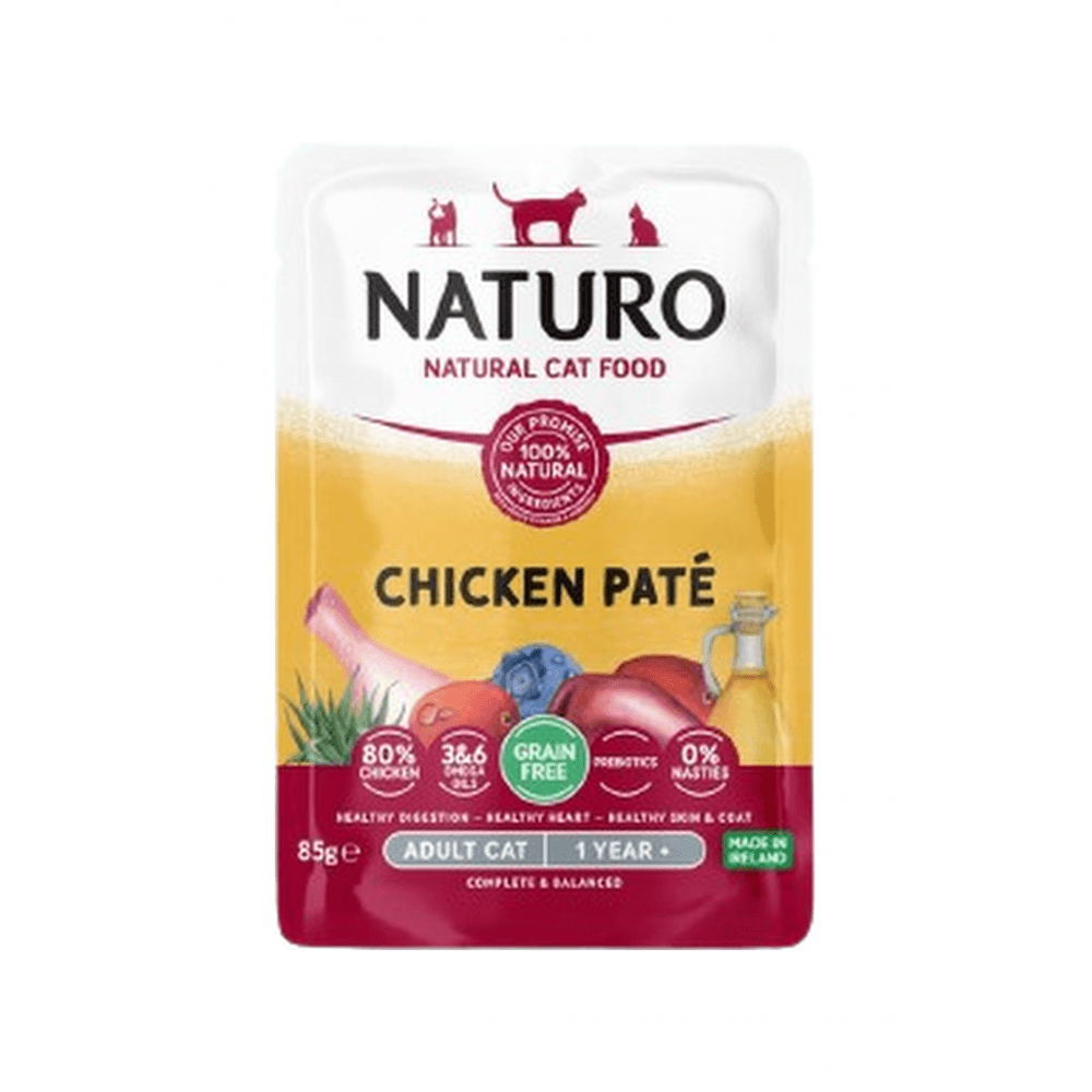 Naturo Cat Food: Adult Chicken Pate 85g