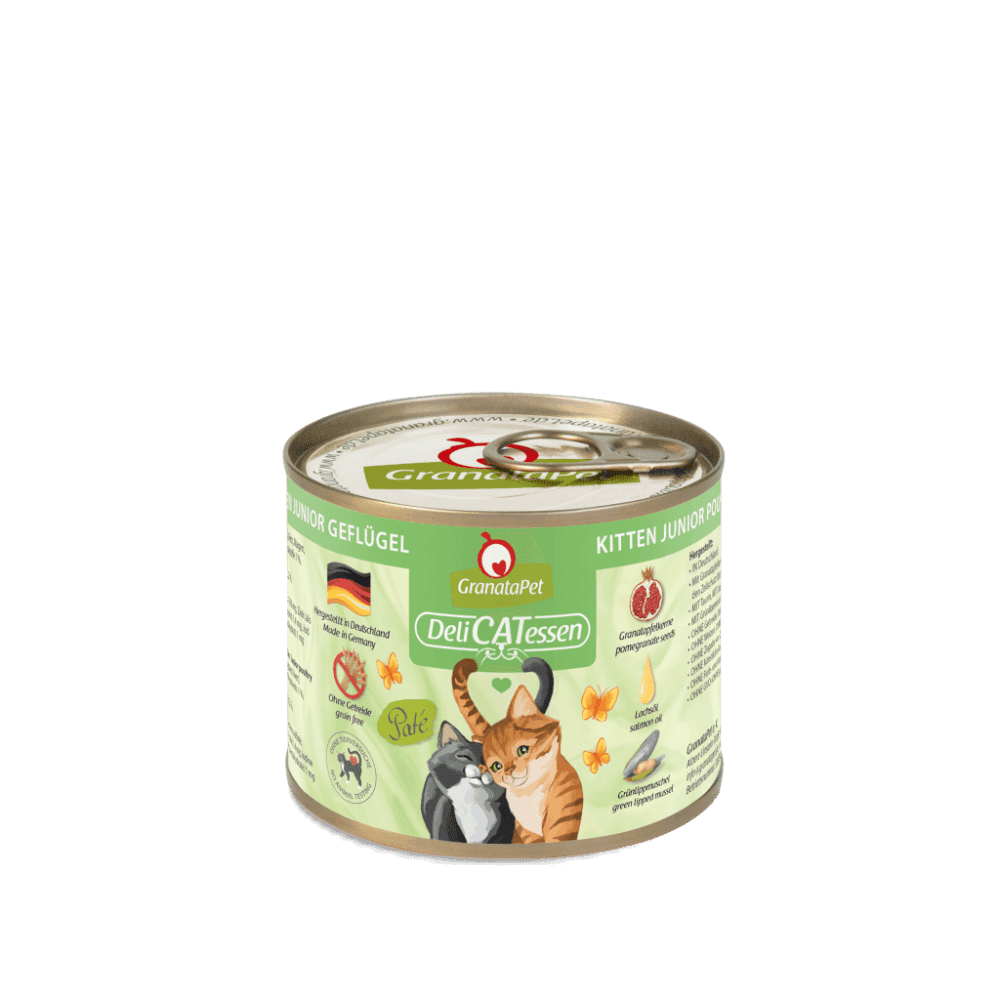 Granatapet Wet Cat Food: DeliCATessen Kitten Poultry 200g