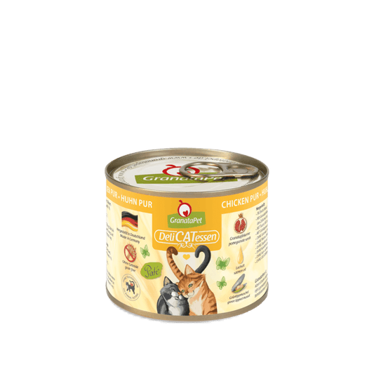Granatapet Wet Cat Food: DeliCATessen Chicken PUR 200g