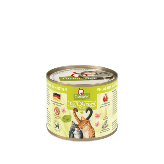 Granatapet Wet Cat Food: DeliCATessen Pheasant & Coney 200g